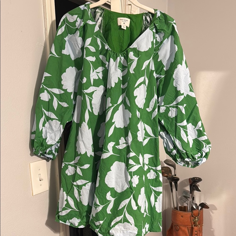 Kate Spade Vibrant Green Dress